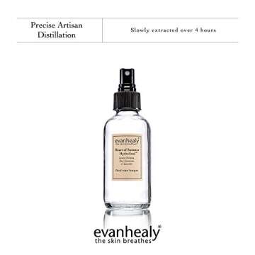 evanhealy Floral Trinity HydroSoul | Copper Distilled Hydrosol | Refreshing Face Toner | Organic Facial Tonic | Beauty Water Face Spray | Skin Toner for Face | Alcohol Free Toner