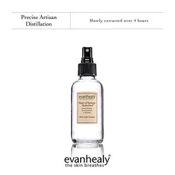evanhealy Floral Trinity HydroSoul | Copper Distilled Hydrosol | Refreshing Face Toner | Organic Facial Tonic | Beauty Water Face Spray | Skin Toner for Face | Alcohol Free Toner