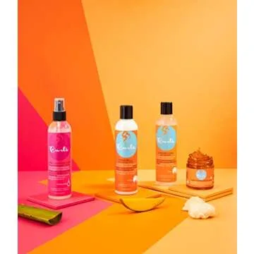 Curls Crème Brule Whipped Sculpting Cream - Dry, Wavy, Curly, and Textured Hair - Fights Frizz and Defines Refresh and Rehydrate, 8oz