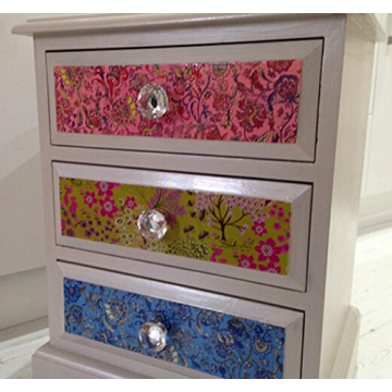 Sumnacon 8 Clear Crystal Glass Door Knobs for Cabinets