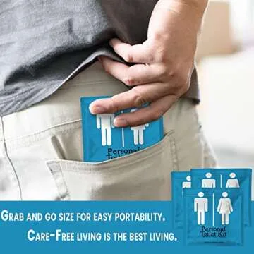 Travel Personal Toilet Kit | Complete Hygiene Essentials 10 Pack