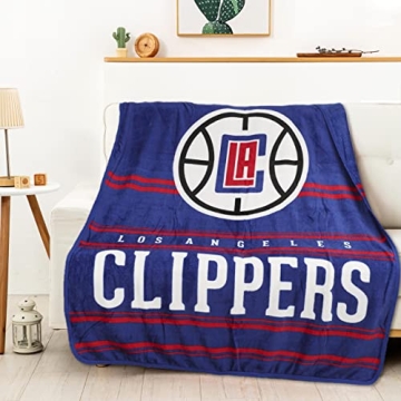 Ultra Soft NBA Los Angeles Clippers Fleece Blanket - 45x60 Inches