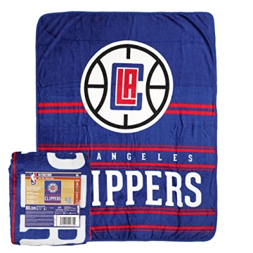 NBA Los Angeles Clippers Fleece Blanket 45x60 Ultra Soft