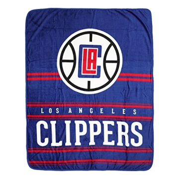NBA Los Angeles Clippers Fleece Blanket 45x60 Ultra Soft