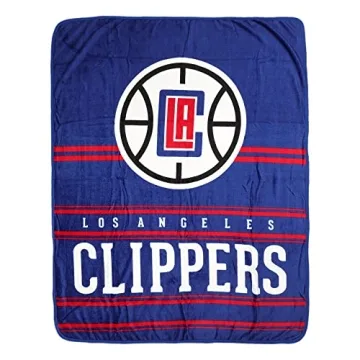 NBA Los Angeles Clippers Fleece Blanket 45x60 Ultra Soft