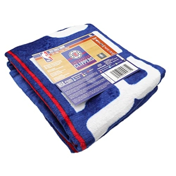 NBA Los Angeles Clippers Fleece Blanket 45x60 Ultra Soft