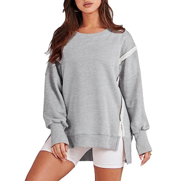 Stylish ANRABESS Women's Oversized Sweatshirt for Fall