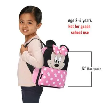 Disney Minnie Mouse Mini Backpack for Girls - Kid's Essential