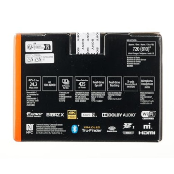 Sony Alpha 6600: Fast Autofocus & 4K Video Recording