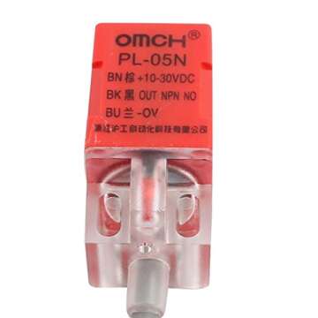 uxcell PL-05N NPN NO 5mm Inductive Proximity Sensor Switch for Automation