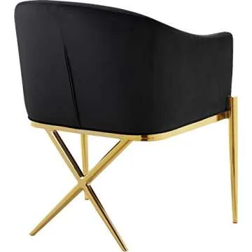 Meridian Furniture Xavier Modern Velvet Dining Chair