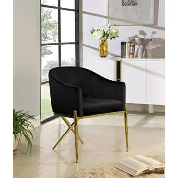 Meridian Furniture Xavier Modern Velvet Dining Chair