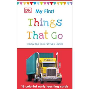 My First Touch and Feel Picture Cards: Things That Go (My First Board Books)