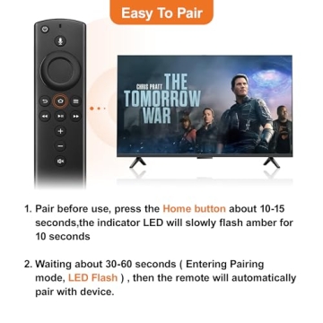 Voice Control TV Remote Replacement for Smart TV Devices