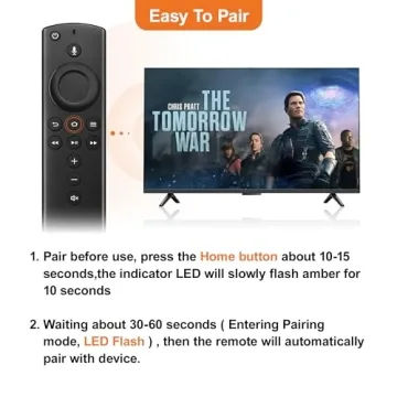 Voice Control TV Remote Replacement for Smart TV Devices