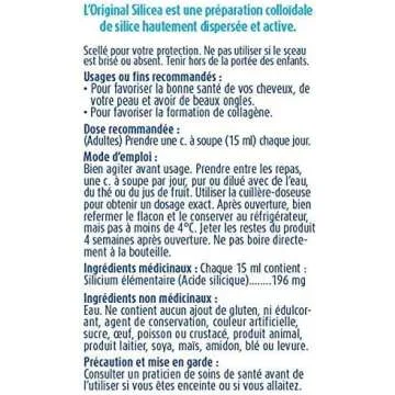 Hubner Original Silicea Gel for Hair Skin Nail Health