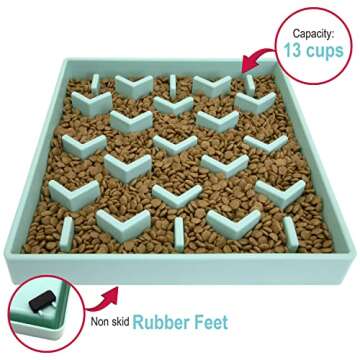 SPORT PET Slow Feed Tray, Aqua