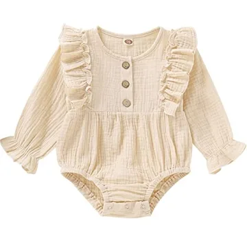 Charming Newborn Baby Girl Romper - Stylish & Comfortable for Any Occasion