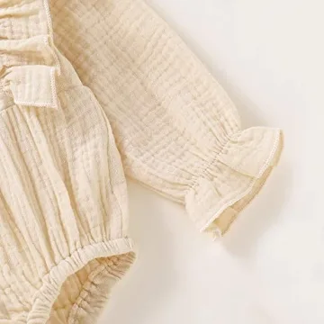 Cute Newborn Baby Girl Romper for Fall and Winter