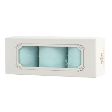 MEEDEE Aqua Chiffon Ribbon 2 Inch Frayed Ribbon for Crafts