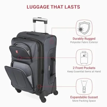 SwissGear Sion Softside Expandable Luggage Carry-On