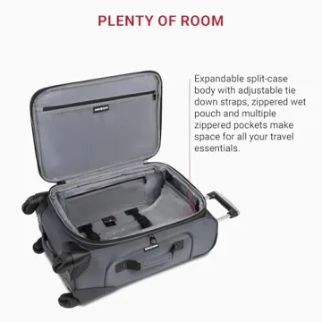 SwissGear Sion Softside Expandable Luggage Carry-On