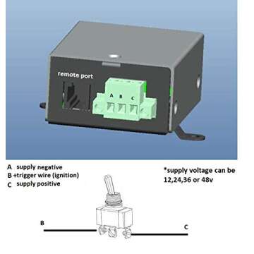 AIMS Power Ignition or Toggle Relay Switch for Compatible AIMS Power inverters