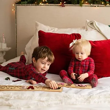 Custom Wooden Name Puzzle for Kids | Bloom Owl