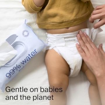 Coterie Baby Wipes - Gentle, Large, Eco-Friendly Essentials