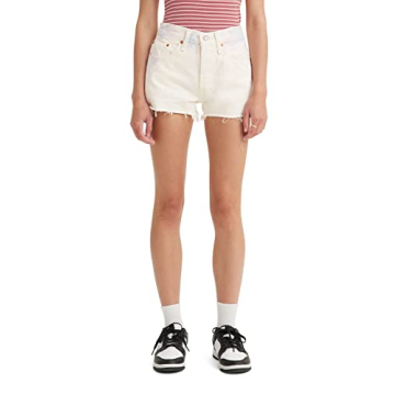 Levi's Women's 501 Original Shorts - High Rise, Vintage-Inspired Denim for Summer Fun