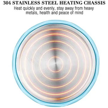 Portable Travel Electric Kettle for Coffee and Tea - Collapsible & Compact