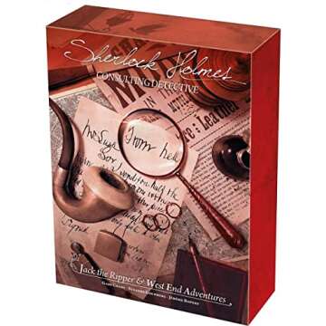 Sherlock Holmes Consulting Detective - Jack the Ripper & West End Adventures Board Game - Captivatin...