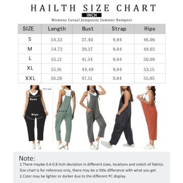 HAILTH Stylish Women's Jumpsuits for Summer Comfort and Fashion