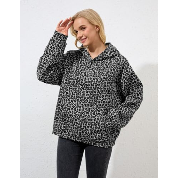 Ziesexy Cheetah Print Hoodie for Stylish Comfort