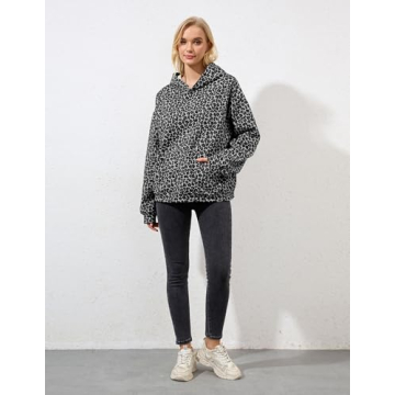 Ziesexy Cheetah Print Hoodie for Stylish Comfort