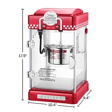 Great Northern Little Bambino Popcorn Maker - Compact & Fun