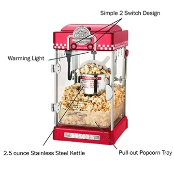 Great Northern Little Bambino Popcorn Maker - Compact & Fun