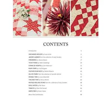 Martingale Red and White Quilts II Book - Stunning Patterns & More