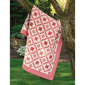 Martingale Red and White Quilts II Book - Stunning Patterns & More
