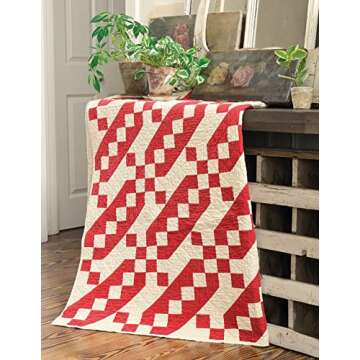 Martingale Red and White Quilts II Book - Stunning Patterns & More