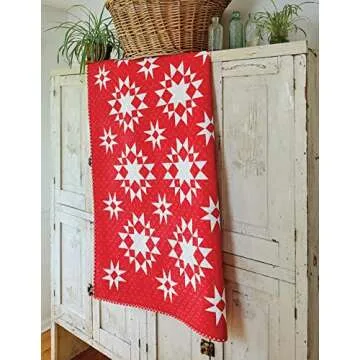 Martingale Red and White Quilts II Book - Stunning Patterns & More