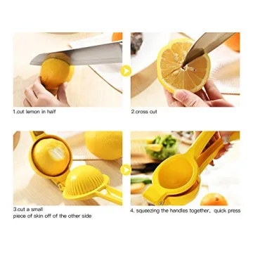 Manual Citrus Lemon Squeezer for Quick Juice Extraction