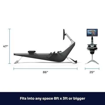 Hydrow Pro Rowing Machine - Immersive Workouts & Compact Design
