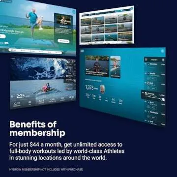 Hydrow Pro Rowing Machine - Immersive Workouts & Compact Design