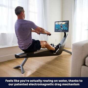 Hydrow Pro Rowing Machine - Immersive Workouts & Compact Design