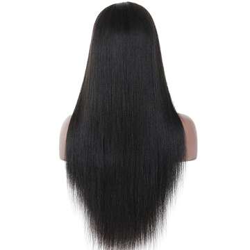 Premier Yaki Straight 360 Lace Front Wig for Women