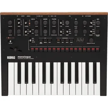 Korg Monologue 25-Key Synthesizer for Every Musician