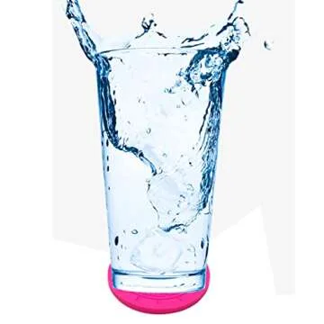 Car Cup Holder Coaster, 4 Pack 2.75 Inch Diameter PVC Non-Slip Universal Insert Coaster, Durable, Suitable for Most Car Interior, Car Accessory for Women Men Rose