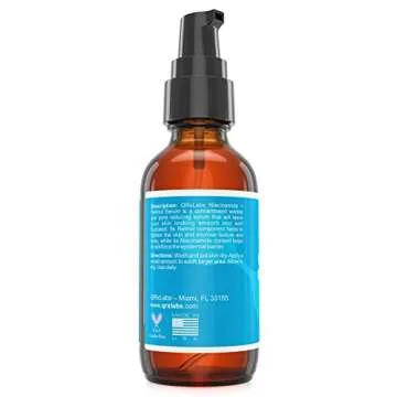 QRxLabs 5% Niacinamide (Vitamin B3) + Retinol Serum - Anti-Aging, Pore & Wrinkle Reducer - Fights Acne Breakouts, Fades Blemishes & Spots, Tightens Skin - Retinol & Niacinamide Serum