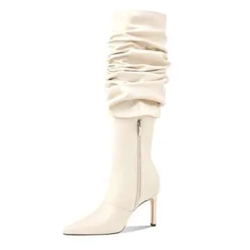 MOTIMODEN Women's Chic Knee High Fashion Boots